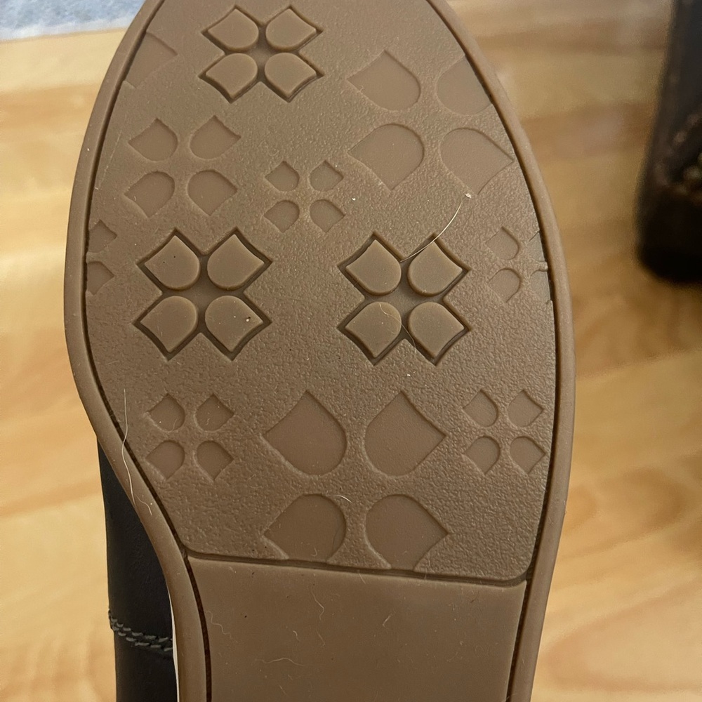 New without box woman’s Naturalizer Hanover Boat Shoe Navy size 12W - Picture 11 of 15